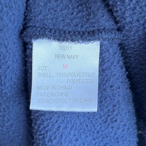 •Woolrich• Women's Mock Neck Full Zip Fleece Vest - Size Medium - Picture 7 of 9